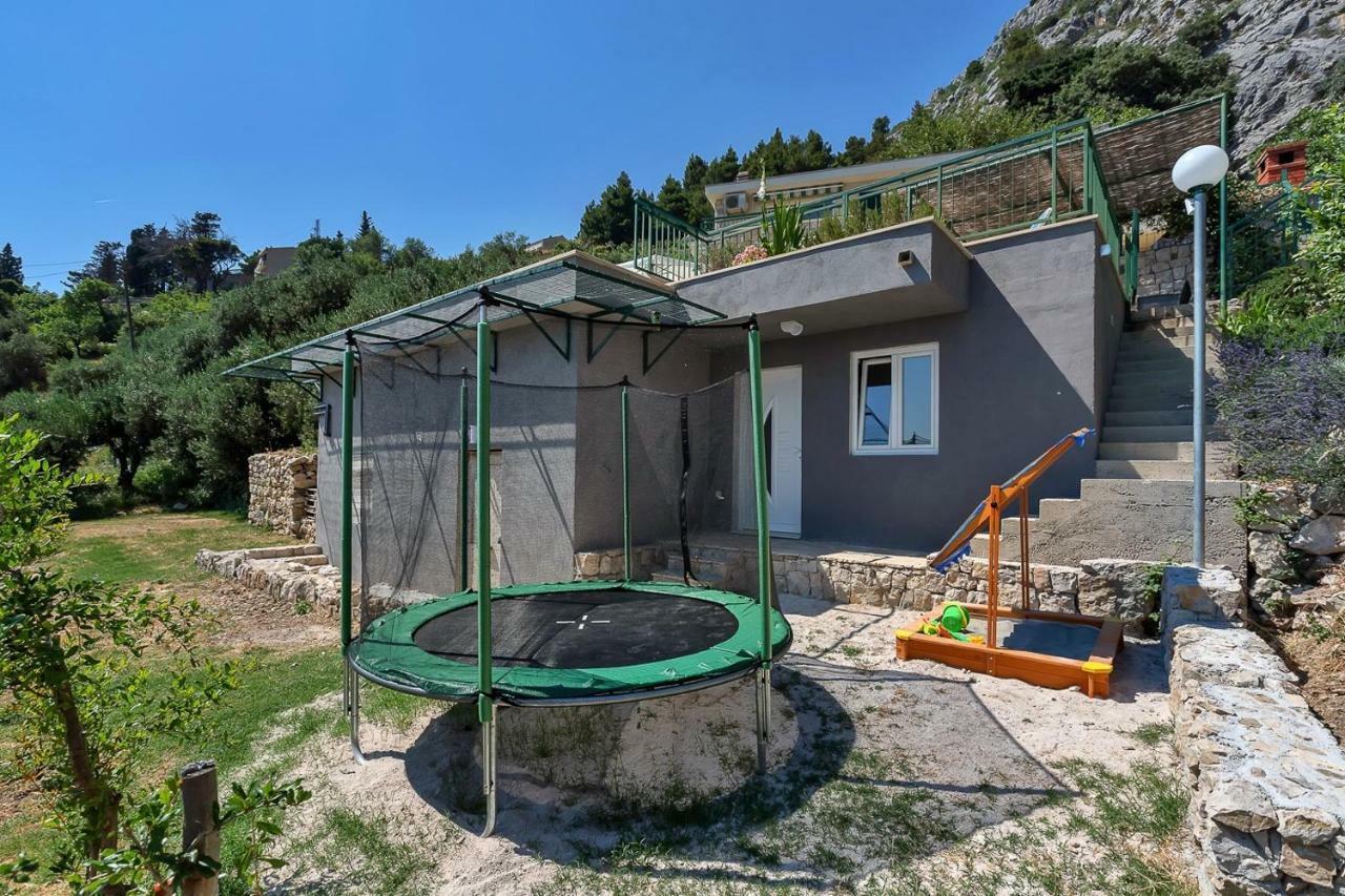 Villa Makar,Heated Pool,Gym,Grill,Seaview Makarska Exteriör bild