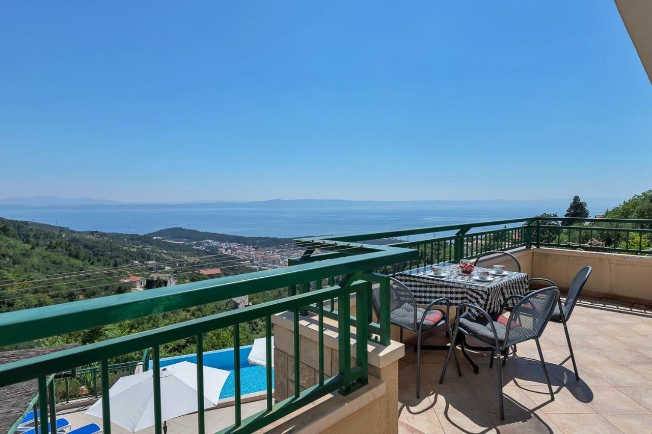 Villa Makar,Heated Pool,Gym,Grill,Seaview Makarska Exteriör bild